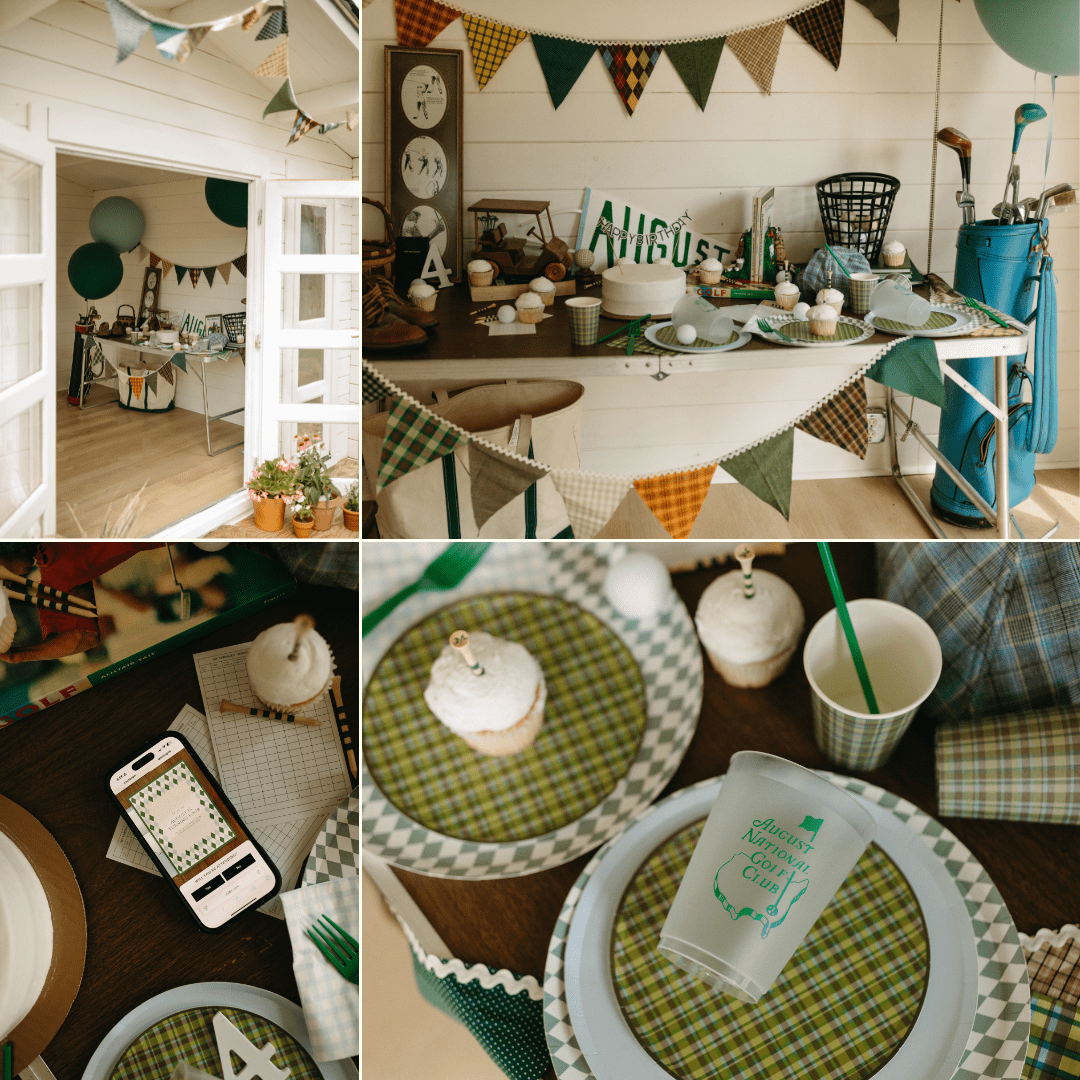 A Vintage Golf Party That’s Up to Par - Josi James