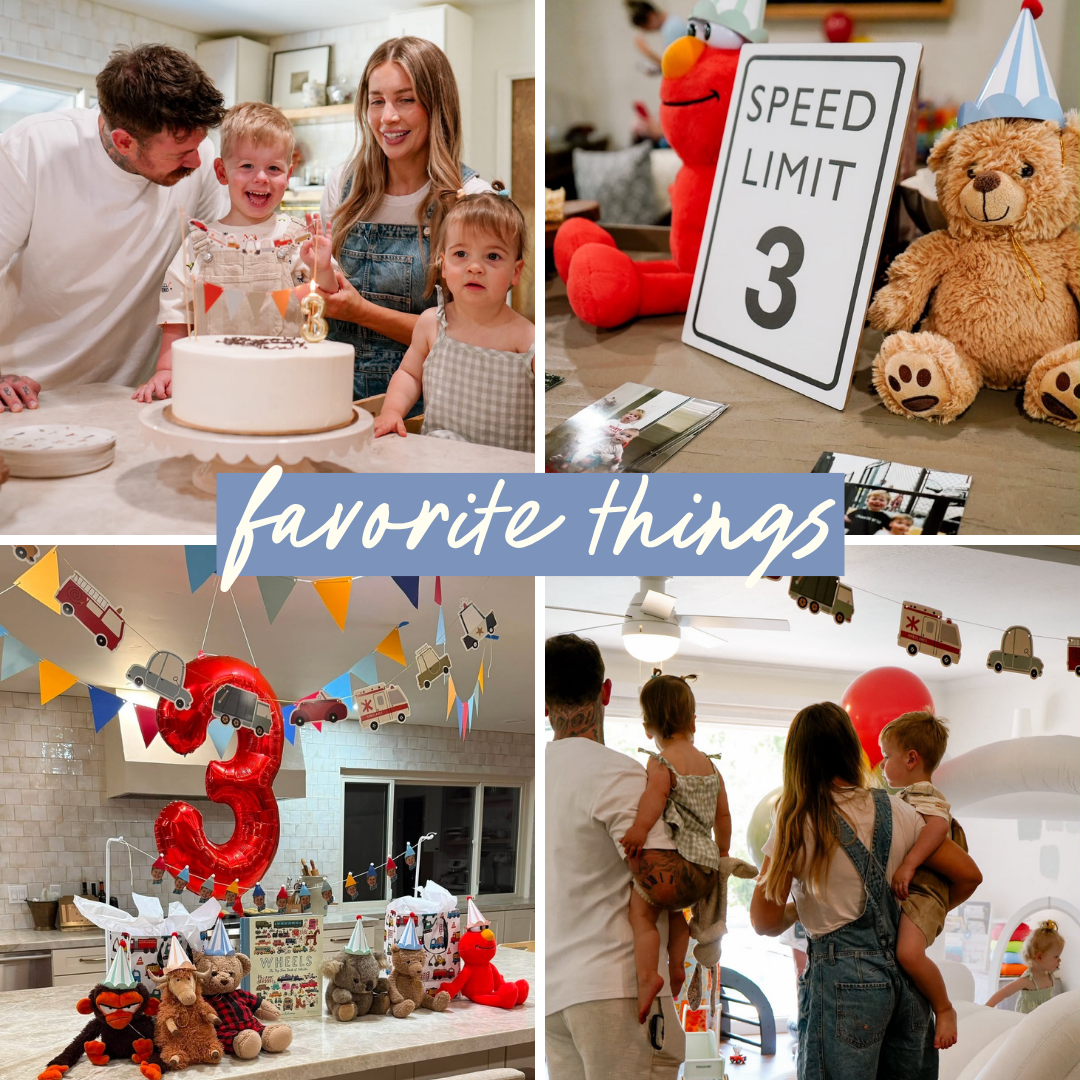 Tex's Favorite Things 3rd Birthday Party