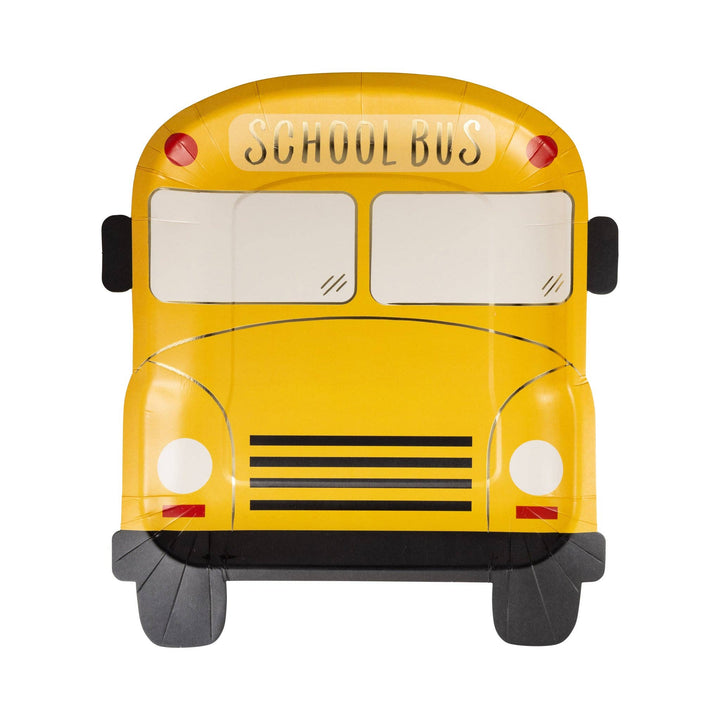 BTS1140 - School Bus Shaped Paper Plate My Mind’s Eye