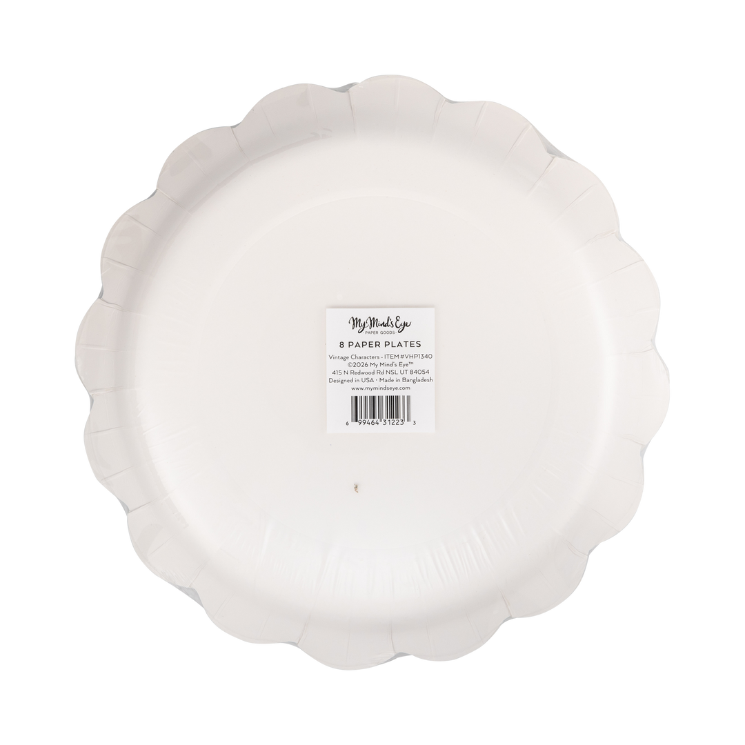 VHP1340 - Vintage Halloween Characters Plate My Mind’s Eye
