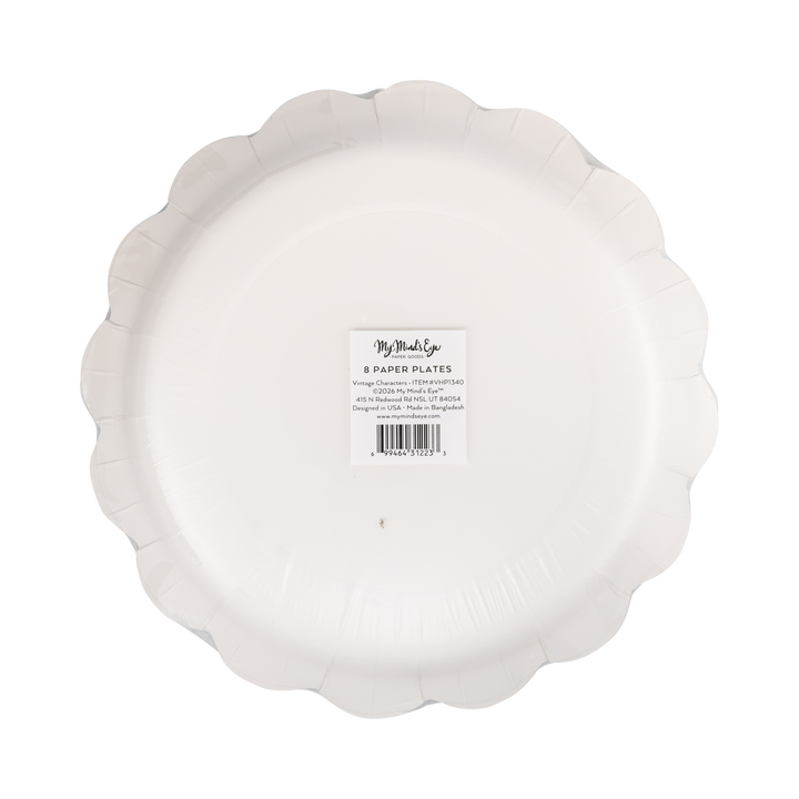VHP1340 - Vintage Halloween Characters Plate My Mind’s Eye