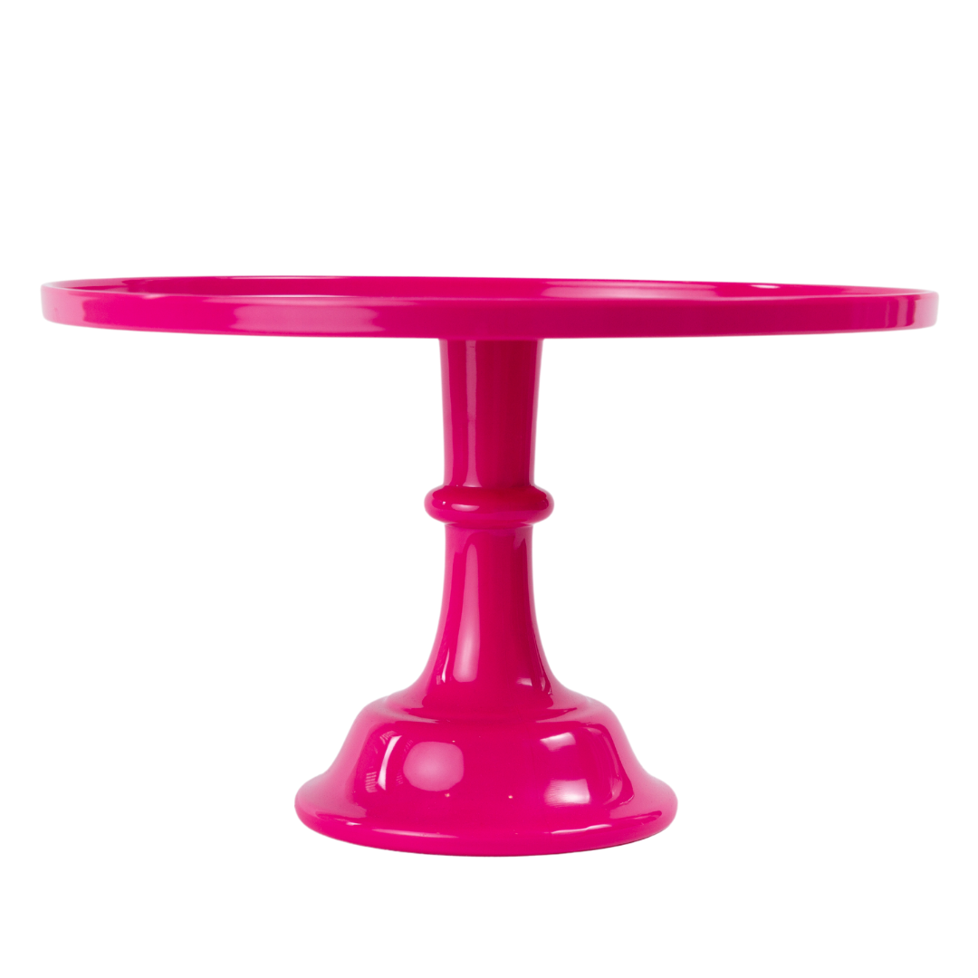 Hot Pink Melamine Cake Stand | Cupcake Stand Sprinkles & Confetti Party Supplies