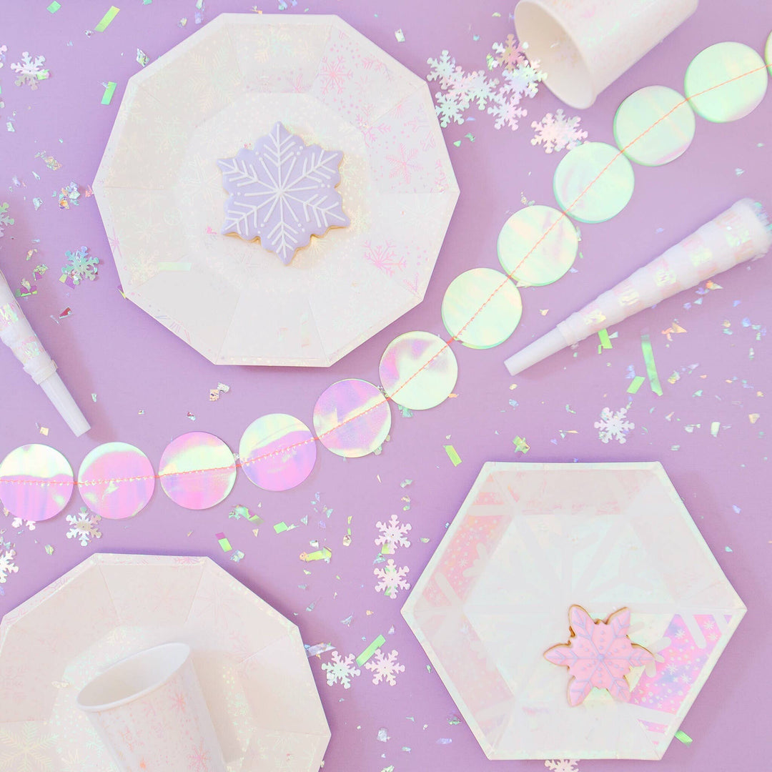 Frosted Large Plates - 8 Pk. Jollity & Co. + Daydream Society