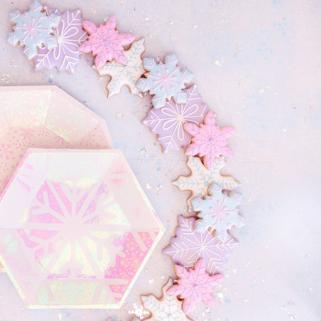 Frosted Large Plates - 8 Pk. Jollity & Co. + Daydream Society