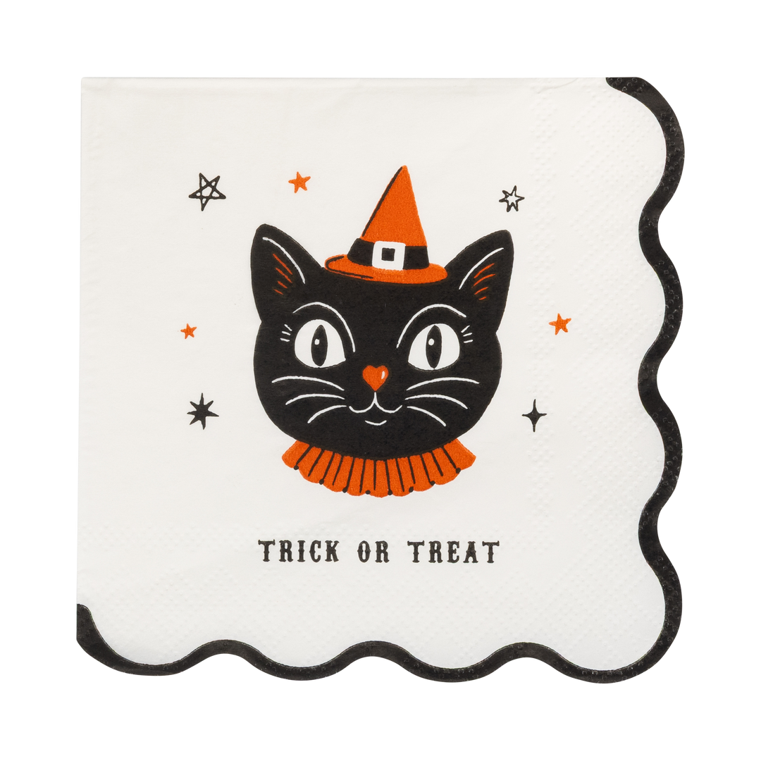VHP1339 - Vintage Halloween Characters Cocktail Napkin Set My Mind’s Eye