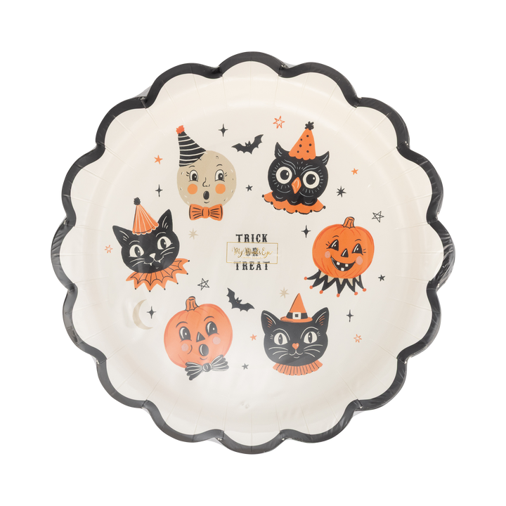 VHP1340 - Vintage Halloween Characters Plate My Mind’s Eye