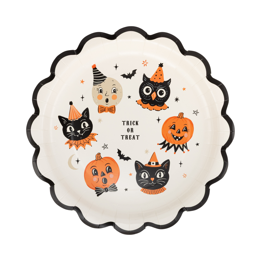 VHP1340 - Vintage Halloween Characters Plate My Mind’s Eye