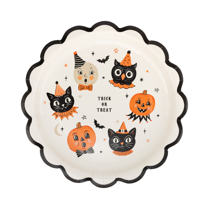VHP1340 - Vintage Halloween Characters Plate My Mind’s Eye