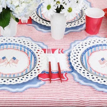 4th of July Patriotic Cocktail Napkin Gatherings by Curated Paperie
