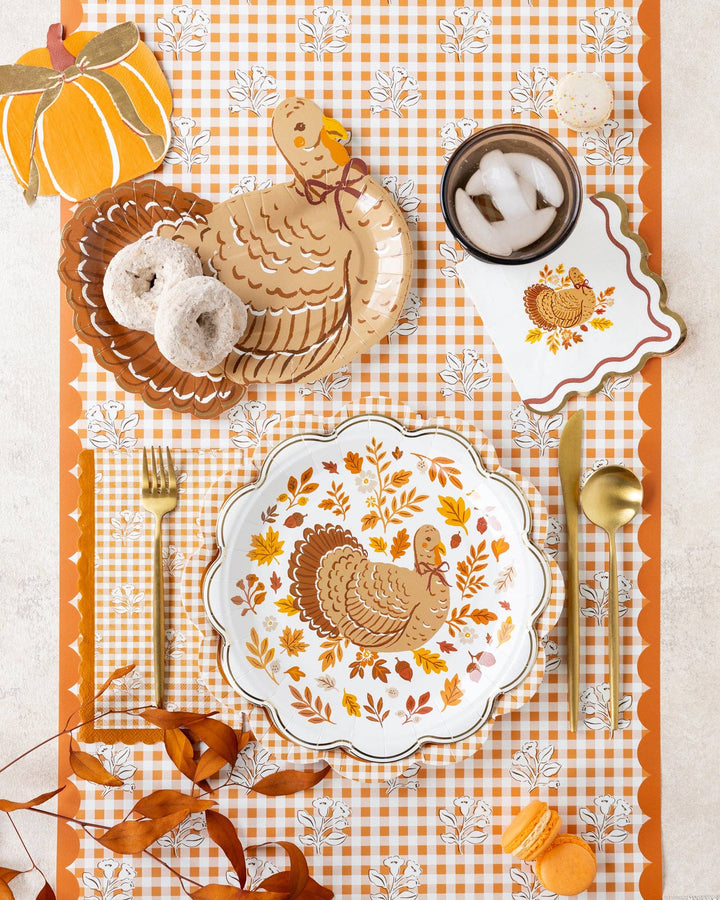 HRV1337 - Harvest Turkey Cocktail Paper Napkins My Mind’s Eye