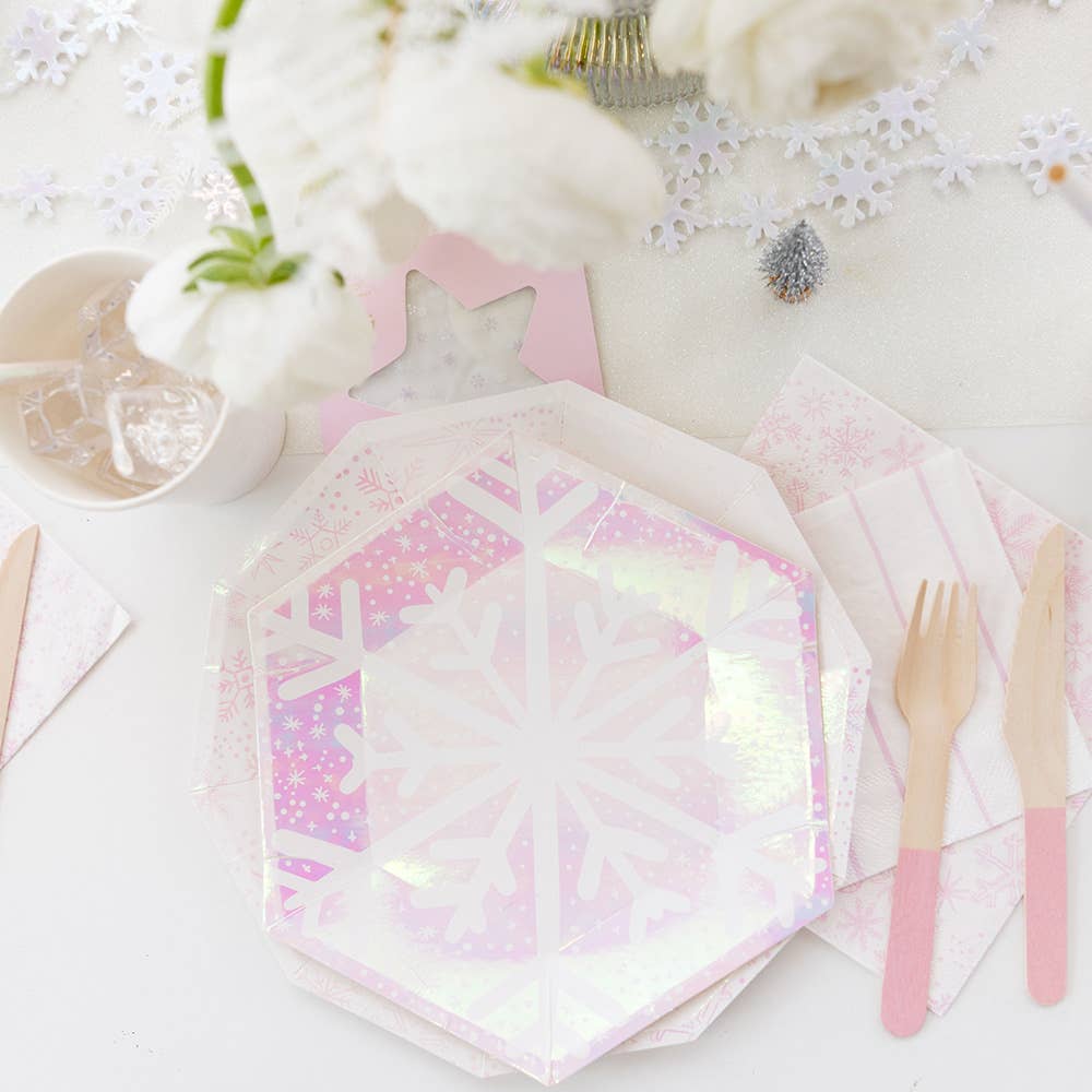 Frosted Large Plates - 8 Pk. Jollity & Co. + Daydream Society