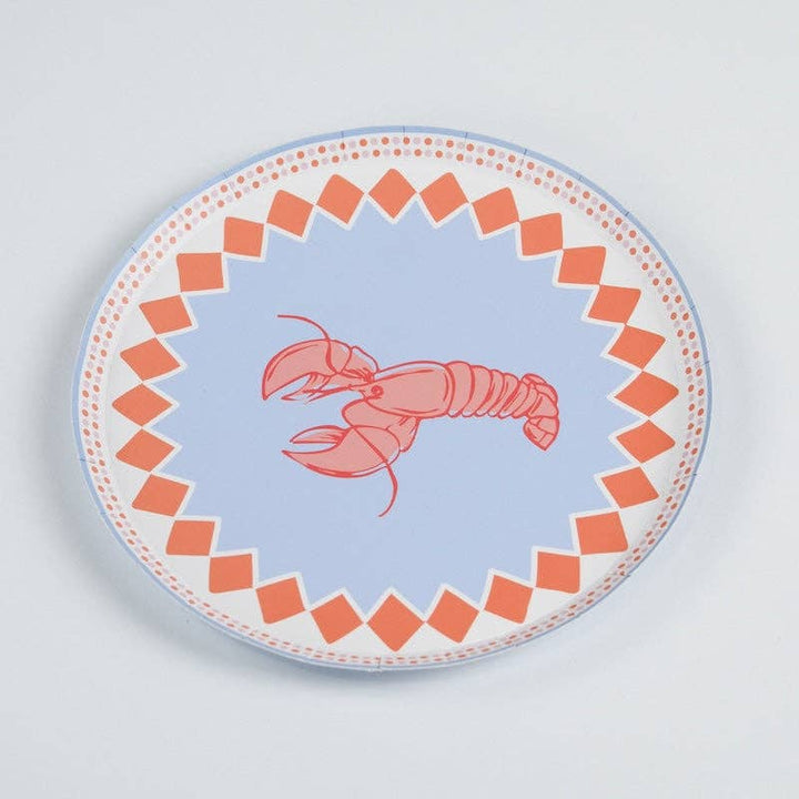 Lobster Dessert Plates Gatherings by Curated Paperie