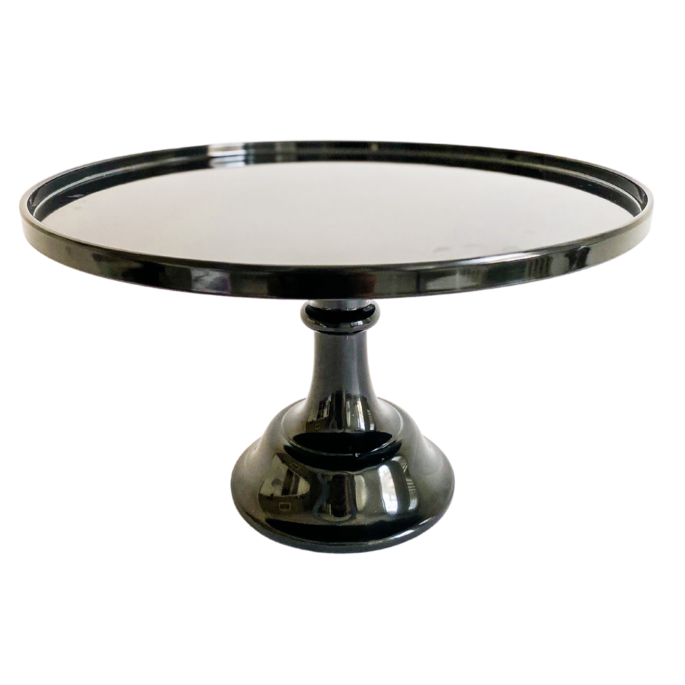 Black Melamine Cake Stand | Cupcake Stand | Dessert Display Sprinkles & Confetti Party Supplies