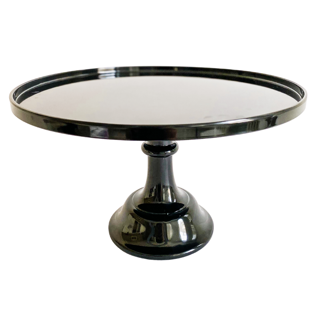 Black Melamine Cake Stand | Cupcake Stand | Dessert Display Sprinkles & Confetti Party Supplies