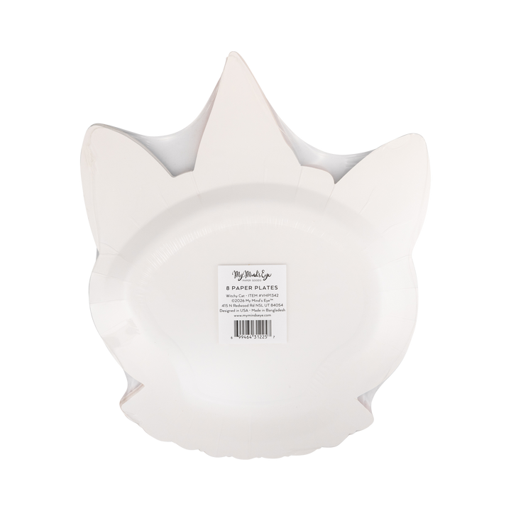 VHP1342 - Vintage Witchy Cat Plate My Mind’s Eye