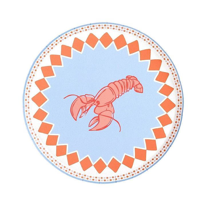 Lobster Dessert Plates Gatherings by Curated Paperie