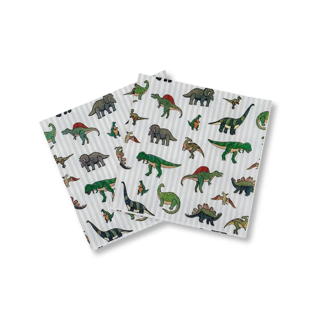 Dinosaur Beverage Napkins, 24 pack- Dino Party Decor Josi James