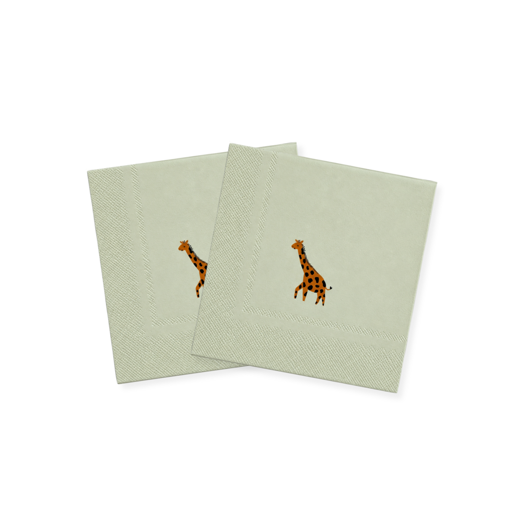 Safari Small Disposable Paper Napkins (16pcs) Josi James