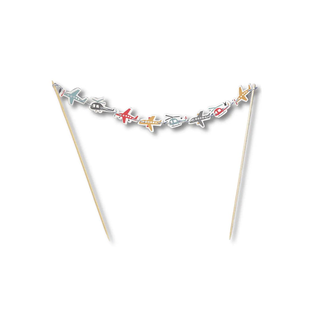 Airplane Cake Topper (x1) - Josi James - Cake Banner