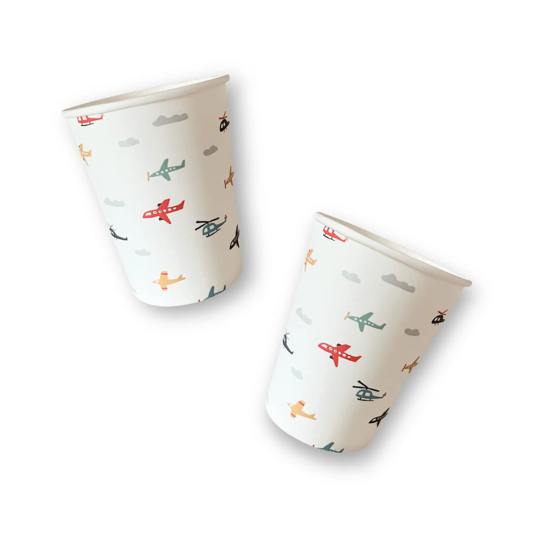 Airplane Cups (8pcs) - Josi James - Cups