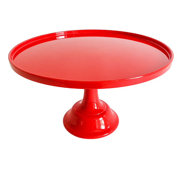 Red Melamine  Cake Stand | Cupcake Stand |  Dessert Display Sprinkles & Confetti Party Supplies