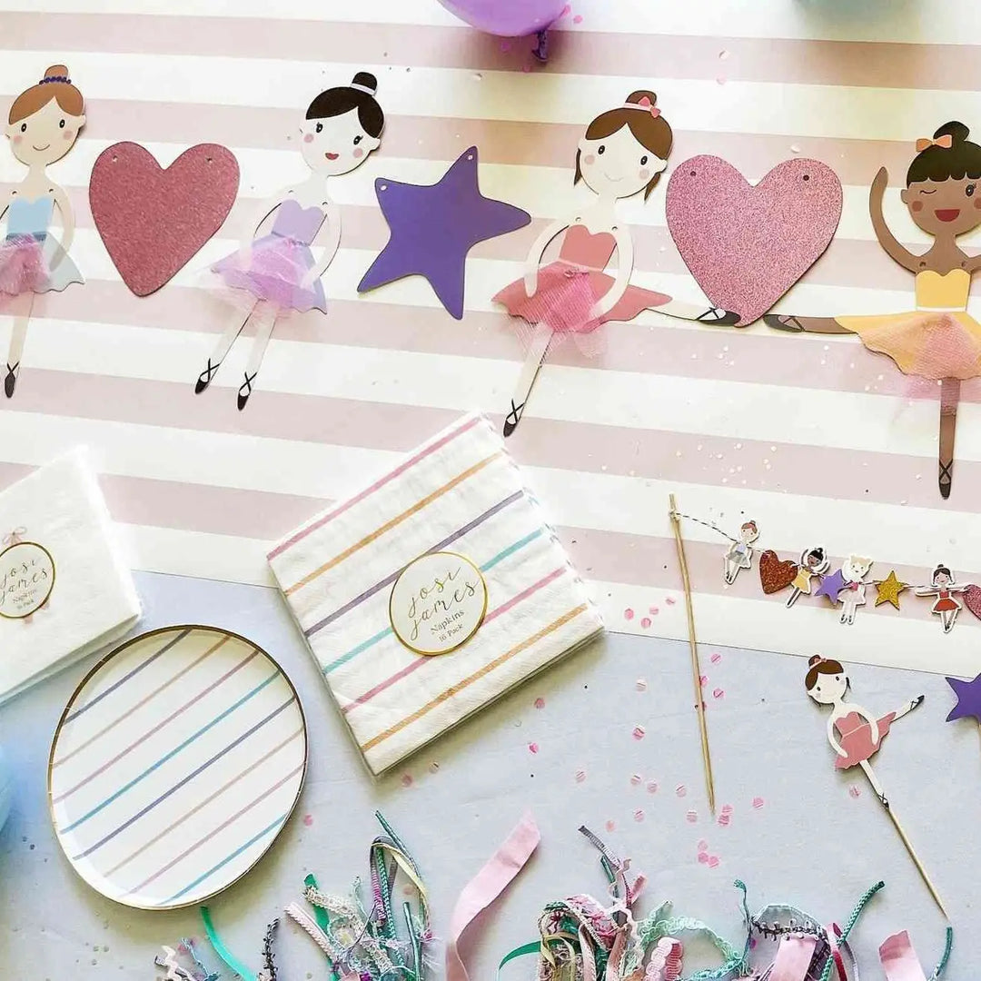 Ballerina Party Decor Kit - Josi James - Party Decor Kit