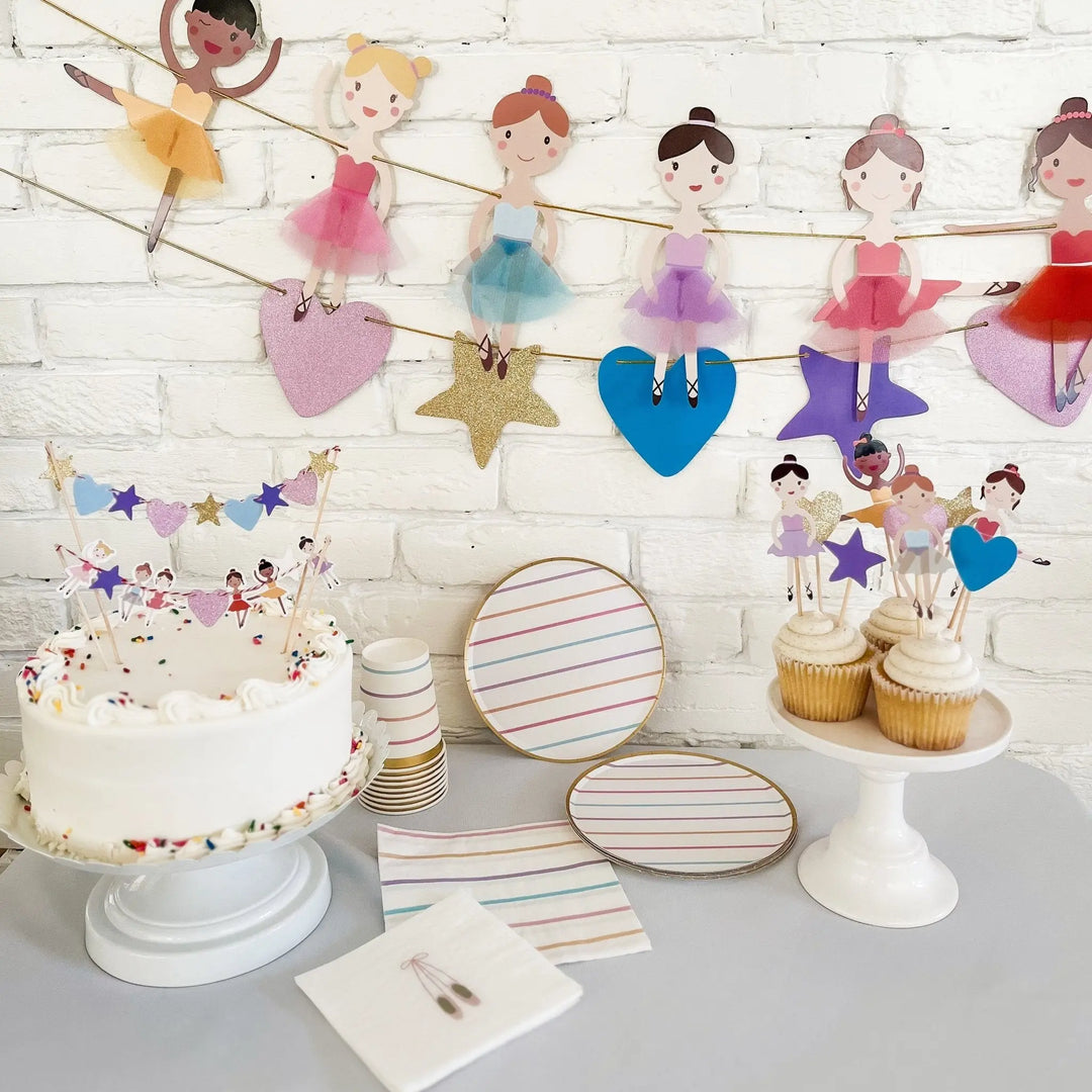 Ballerina Party Tableware Kit - Josi James - Party Tableware Kit