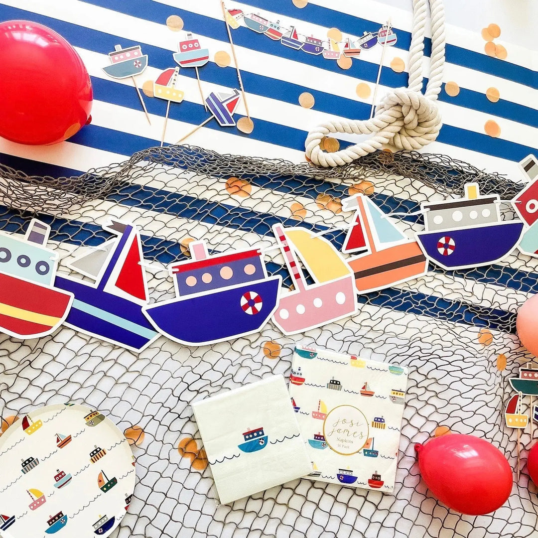 Boat Party Decor Kit - Josi James - Party Decor Kit