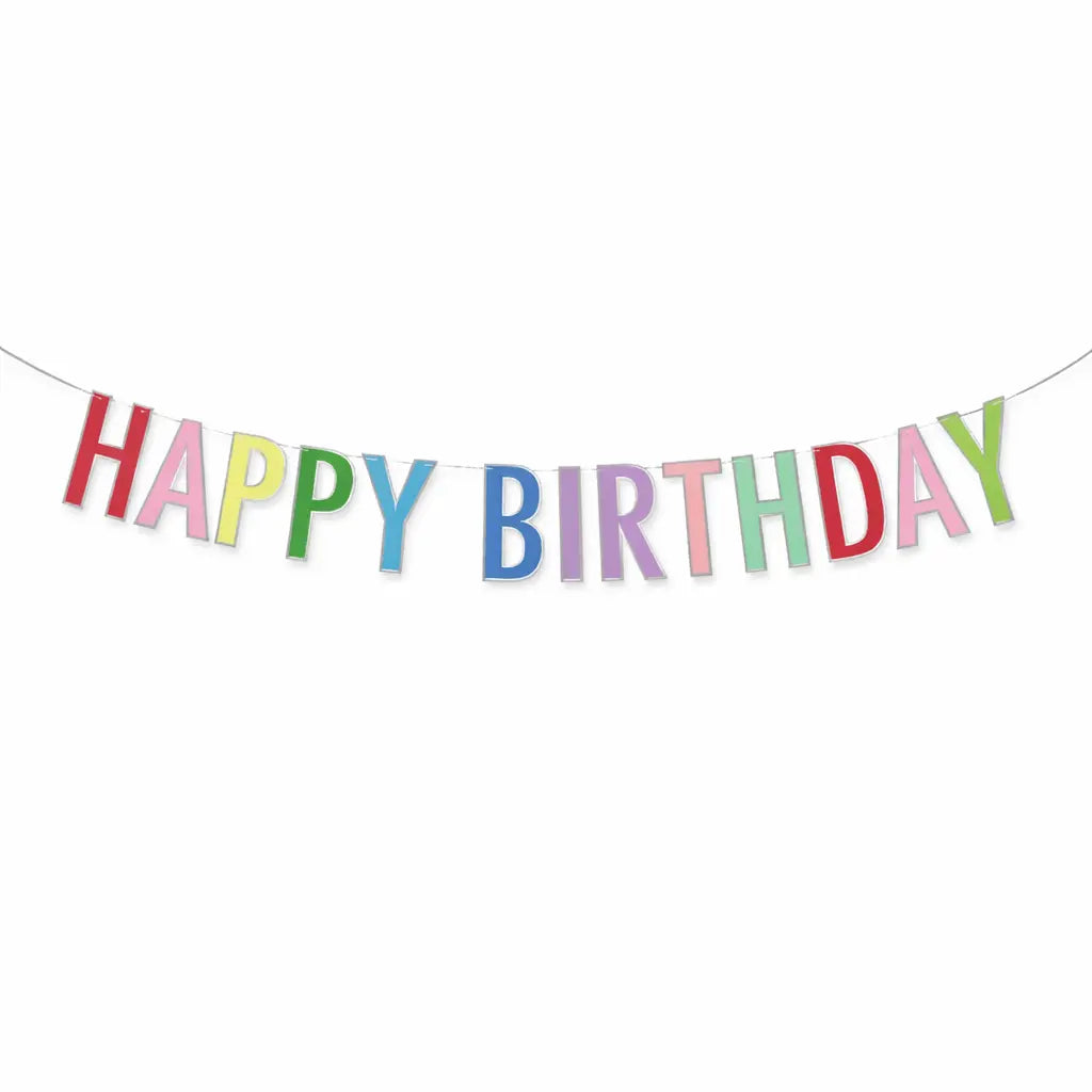 Bright Happy Birthday Banner - Josi James - Banners