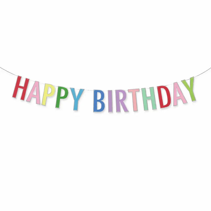 Bright Happy Birthday Banner - Josi James - Banners