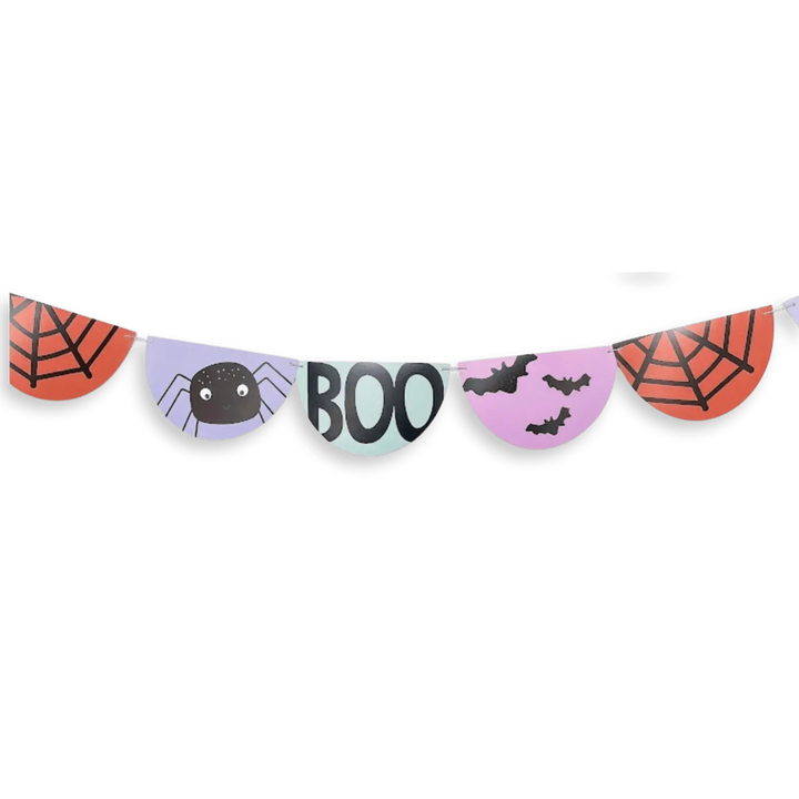 Bright Scalloped Halloween Banner - Josi James - Banners