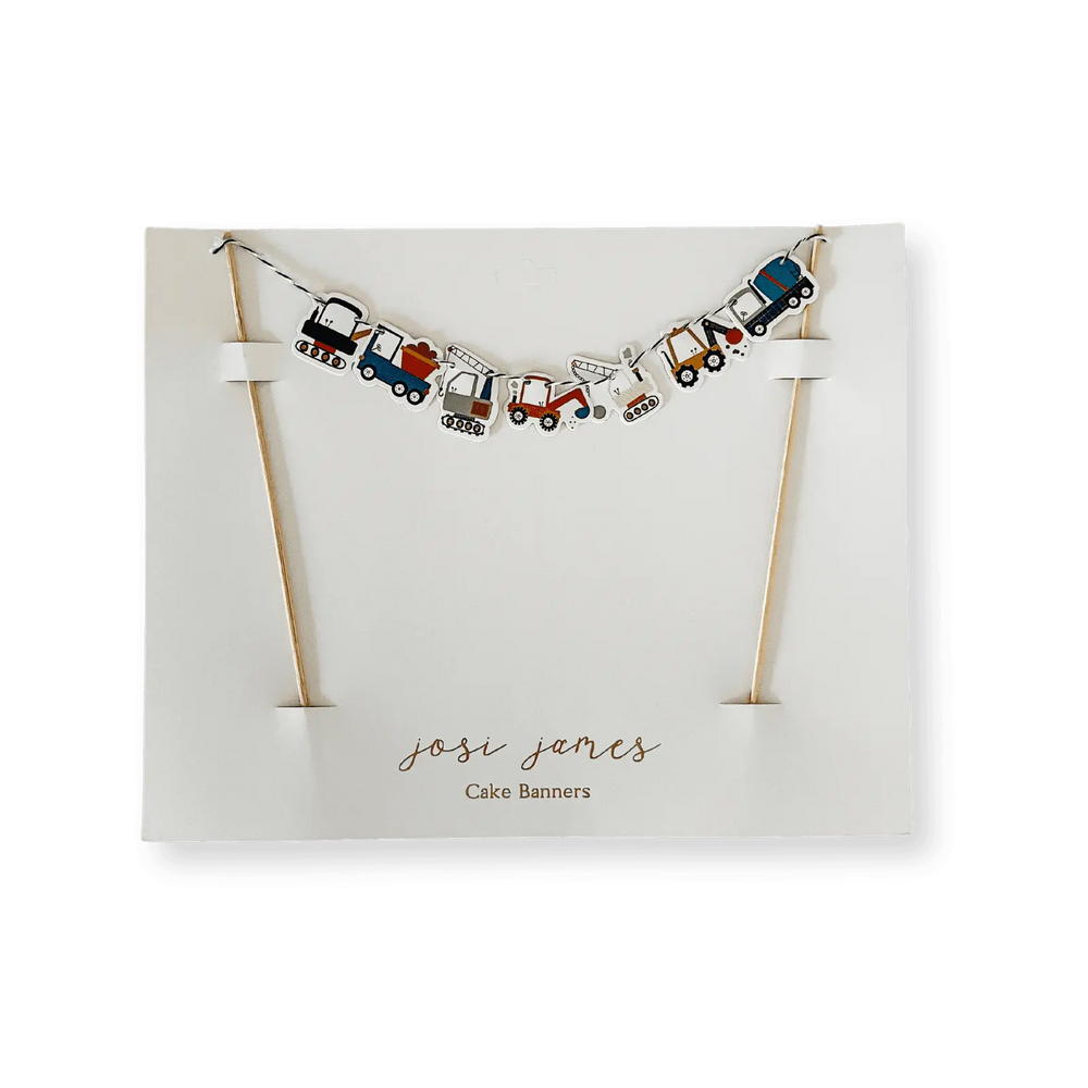 Builder Cake Banner - Josi James - Cake Banner
