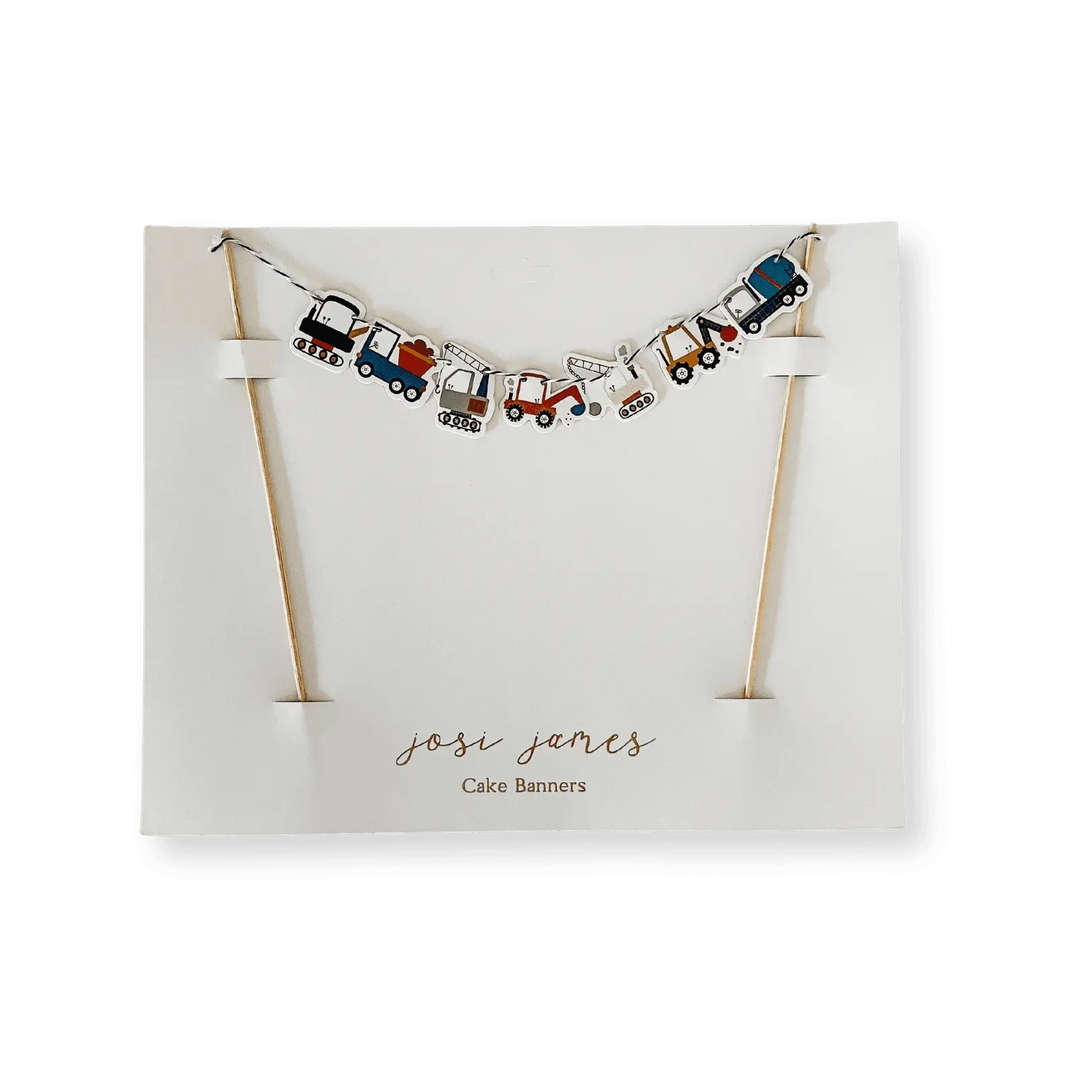 Builder Cake Banner - Josi James - Cake Banner