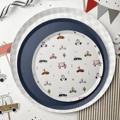 Car Party Tableware Kit - Josi James - product
