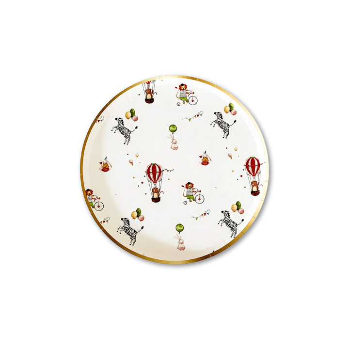 Carnival Dessert Plate (8pcs) - Josi James - 7 Inch Plate