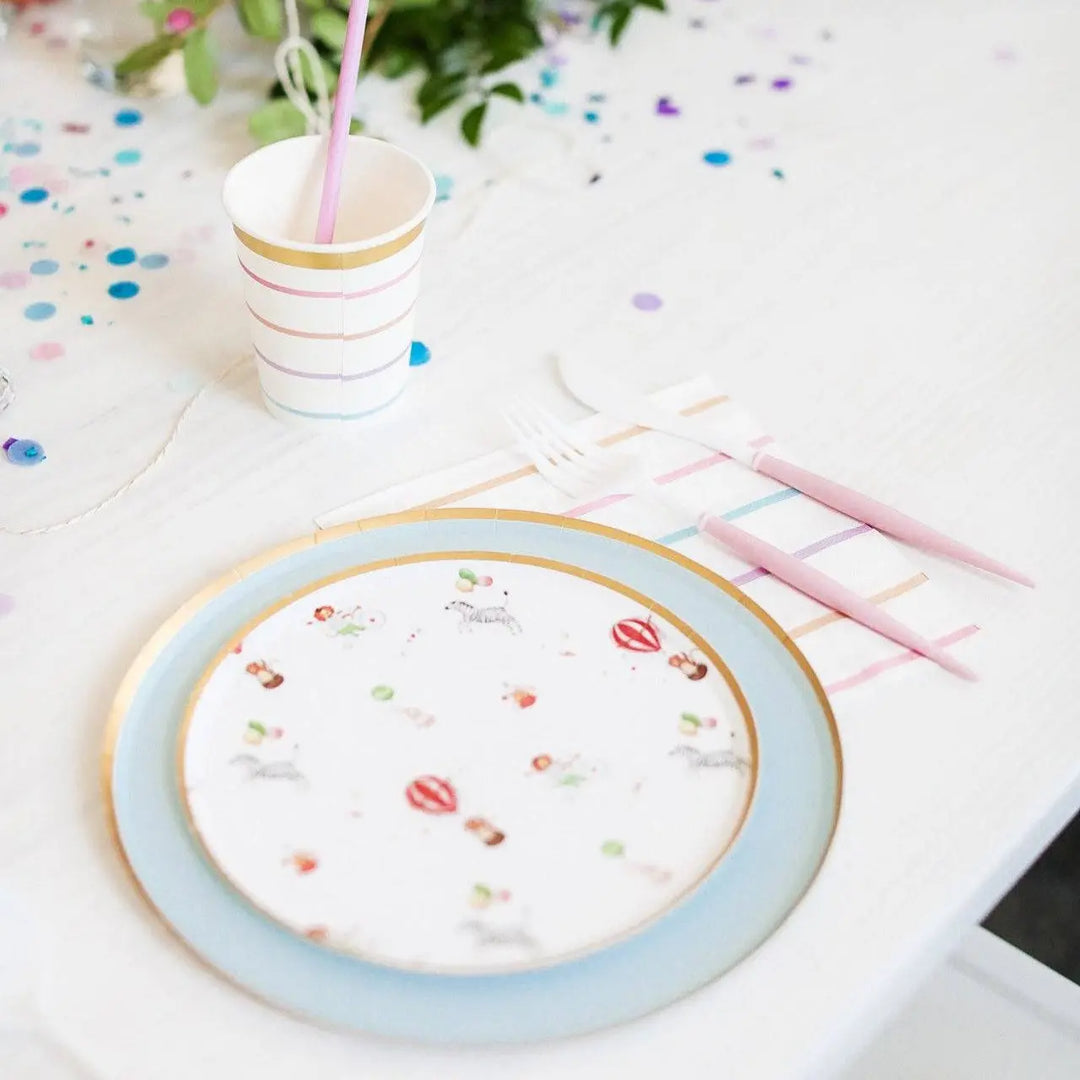Carnival Dessert Plate (8pcs) - Josi James - 7 Inch Plate
