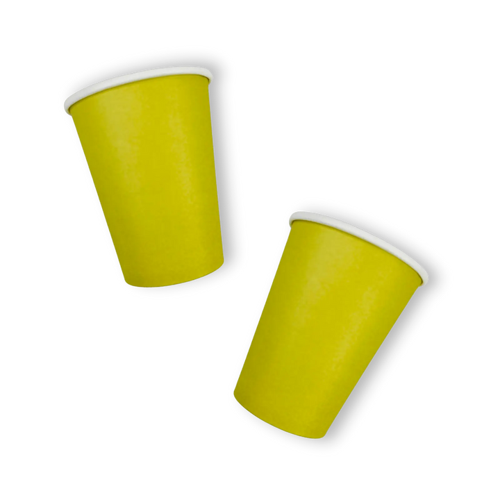 Chartreuse Solid Cups (12pcs) - Josi James - Cups