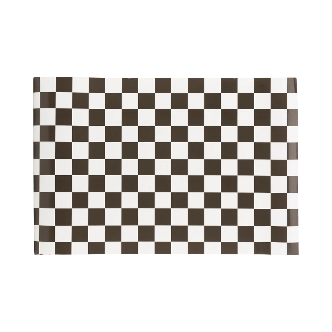 Checkered Flag Table Runner – Race Car Party Table Decor for Birthdays & Celebrations - Josi James - Table Runner