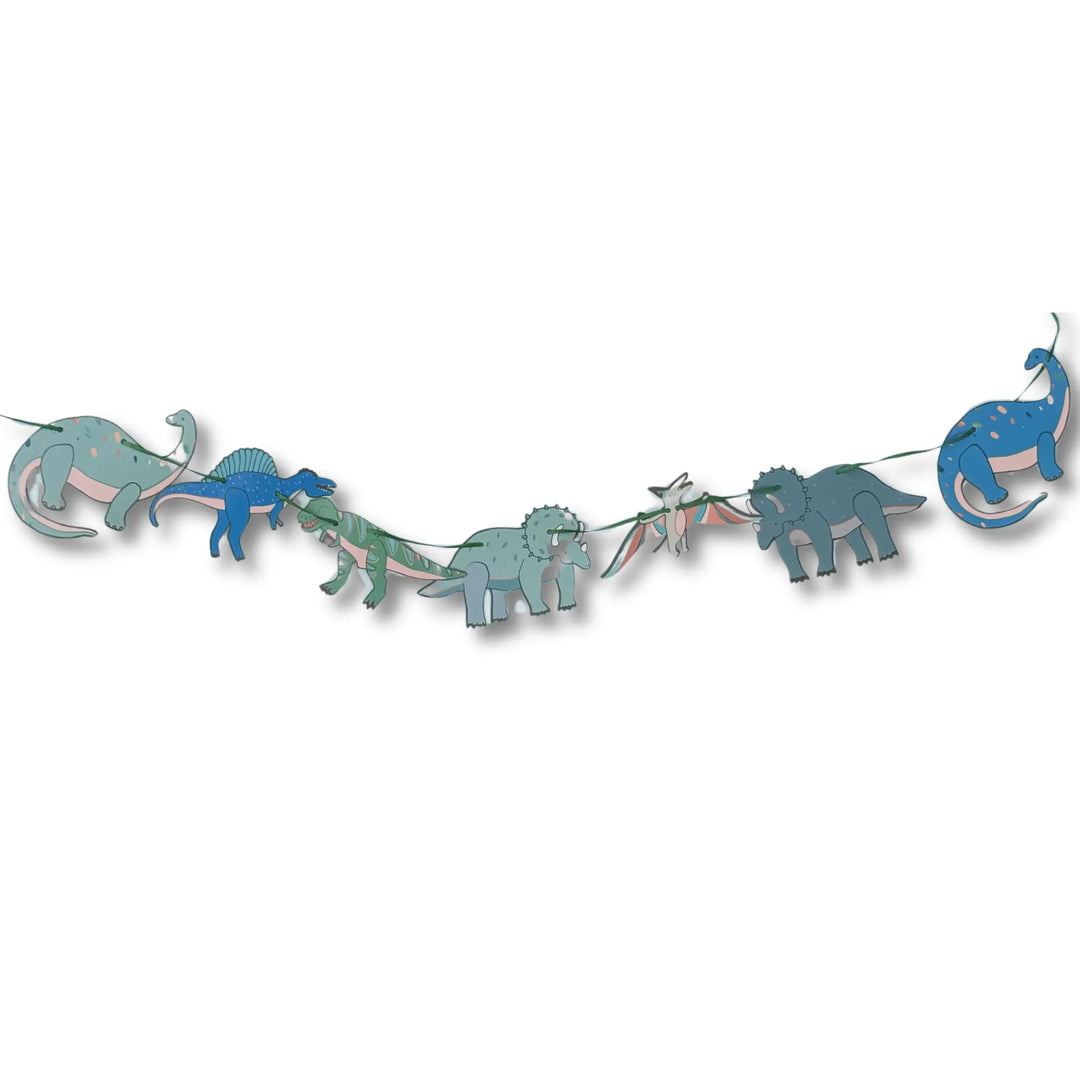 Dinosaur Birthday Banner - Dino Party Decor - Josi James - Banners