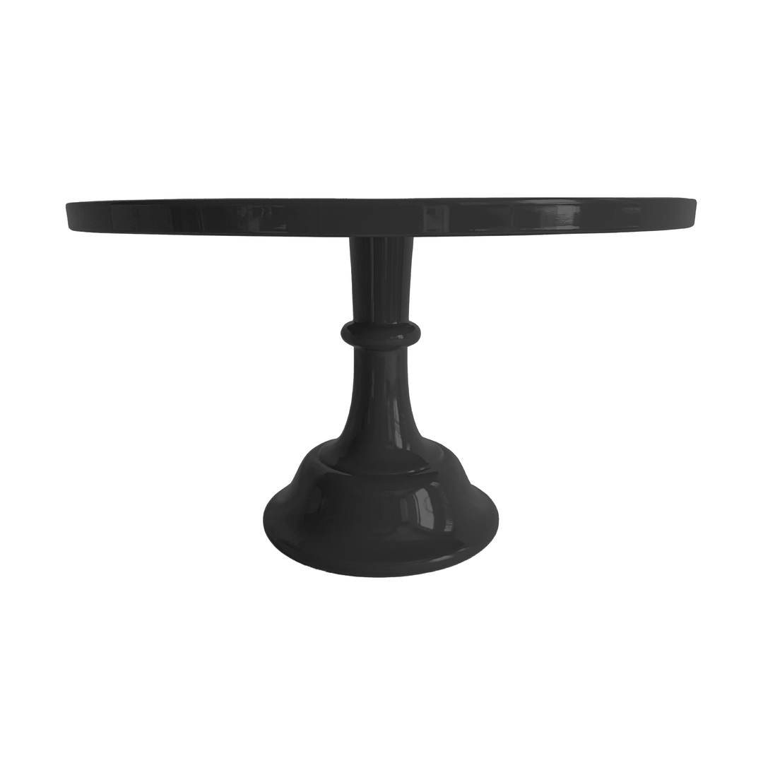Black Melamine Cake Stand | Cupcake Stand | Dessert Display Sprinkles & Confetti Party Supplies