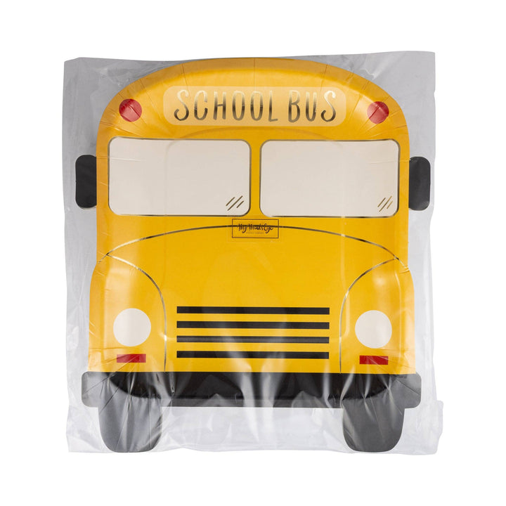 BTS1140 - School Bus Shaped Paper Plate My Mind’s Eye