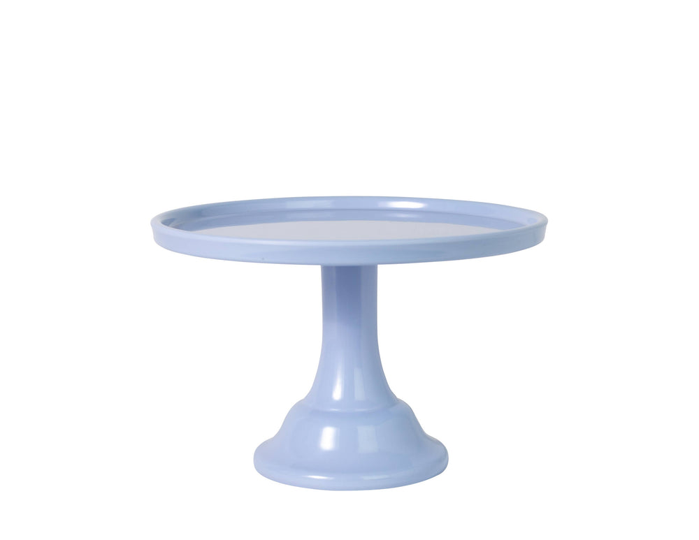 Melamine Cake Stand Small- Wedgewood Blue 8.5 inch Joyeux Company