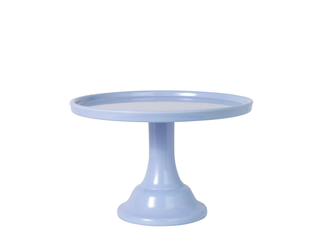 Melamine Cake Stand Small- Wedgewood Blue 8.5 inch Joyeux Company
