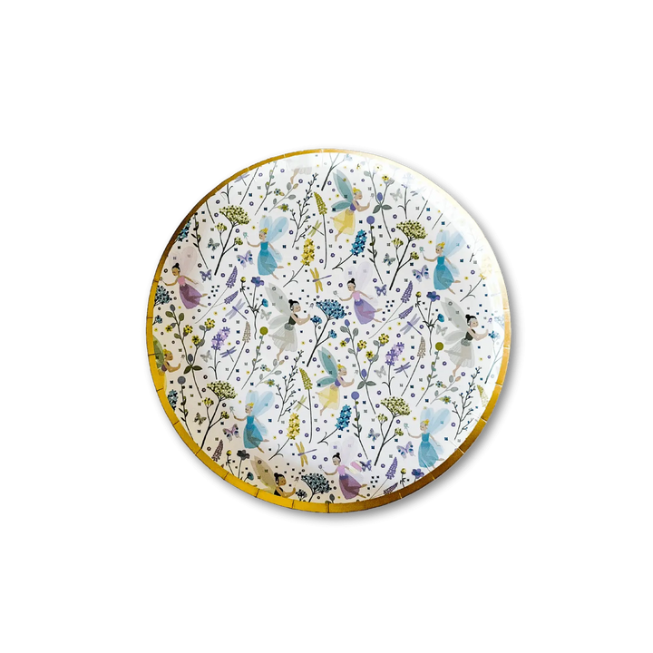 Fairy Dessert Plate (8pcs) - Josi James - 7 Inch Plate