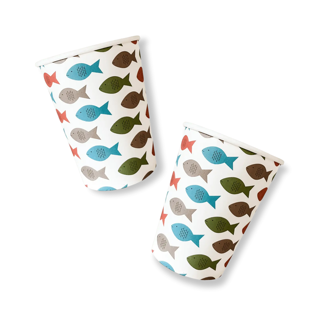 Fishing Cups (8pcs) - Josi James - Cups