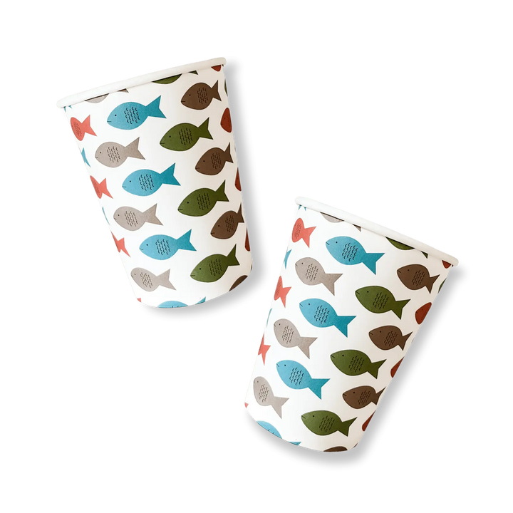 Fishing Cups (8pcs) - Josi James - Cups