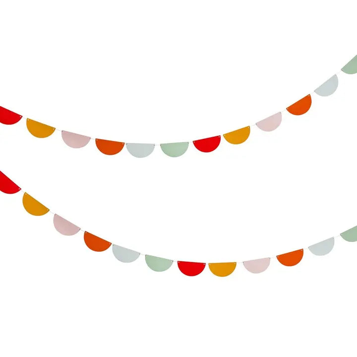 Scallop Card Garland 4M Hootyballoo by Club Green