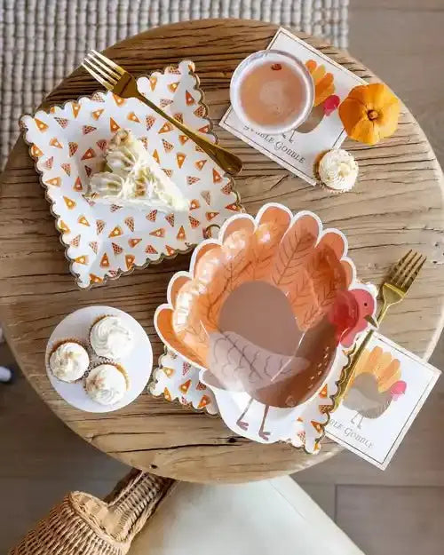 Gobble Gobble Cocktail Napkin - Josi James - Small Napkins