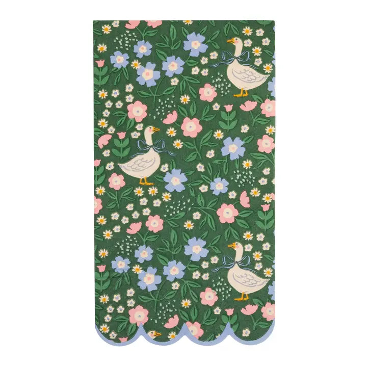 Goose Pattern Dinner Napkin, 24pcs My Minds Eye