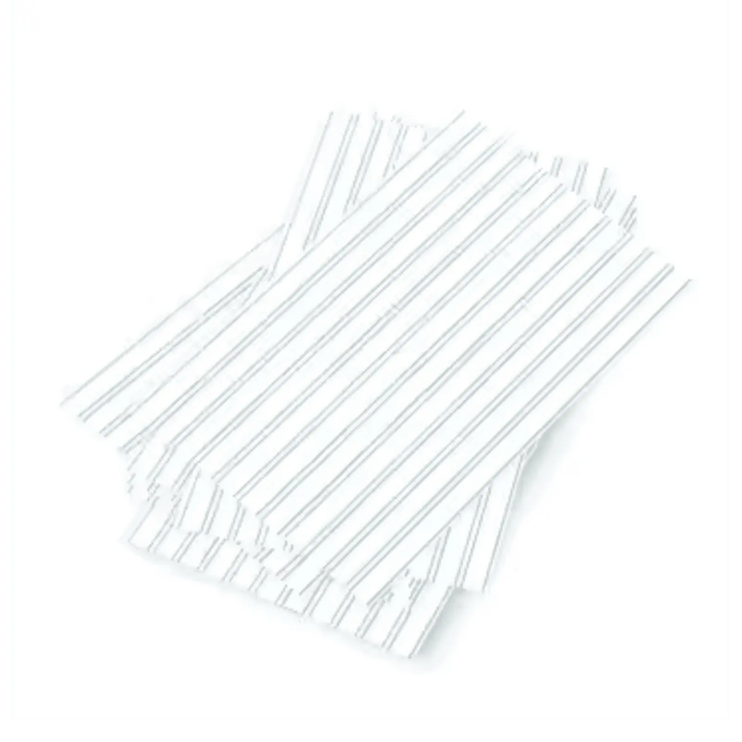 Green Farmhouse Striped Napkins (24pcs) - Josi James - Tall Napkins